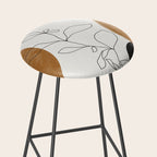 Abstract Plant Stool Gallery Image 2
