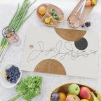 Abstract Plant Cutting Board Gallery Image 2