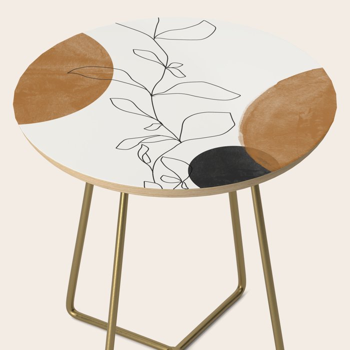 Abstract Plant Side Table Gallery Image 2
