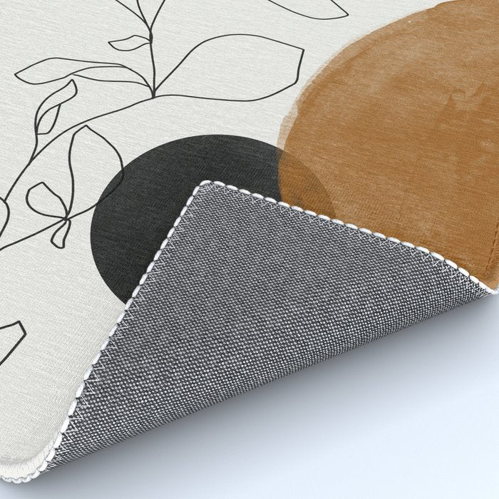 Abstract Plant Rug Gallery Image 4