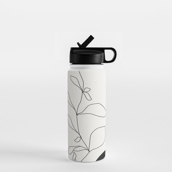 Abstract Plant Water Bottle Gallery Image 1