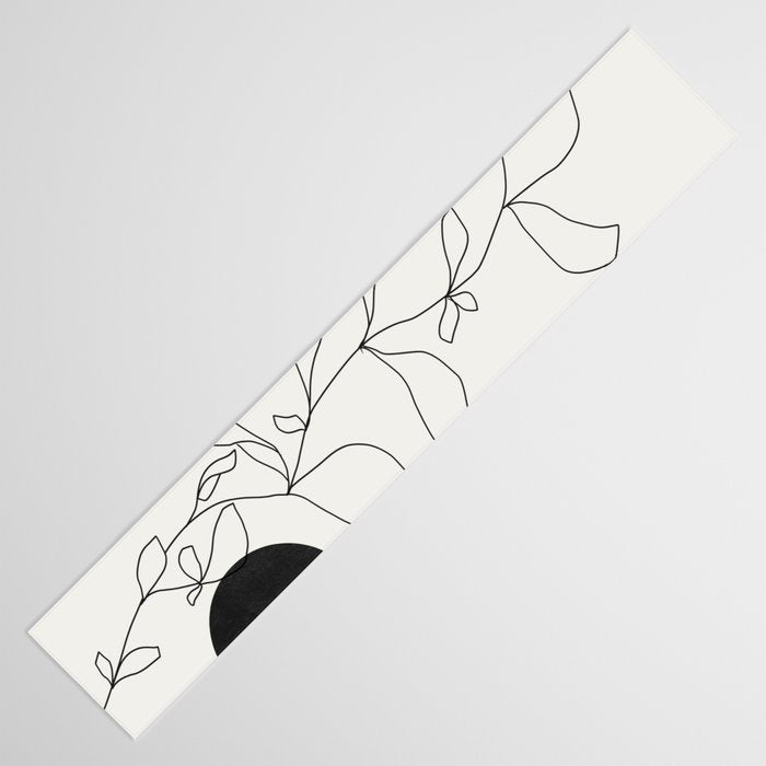 Abstract Plant Table Runner Gallery Image 3