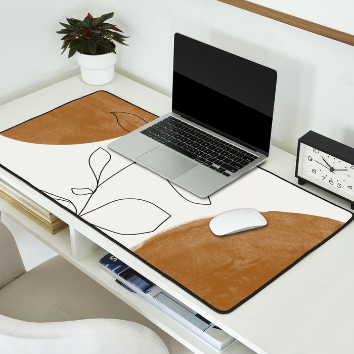 Abstract Plant Desk Mat Gallery Image 2