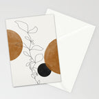 Abstract Plant Stationery Card Gallery Image 2