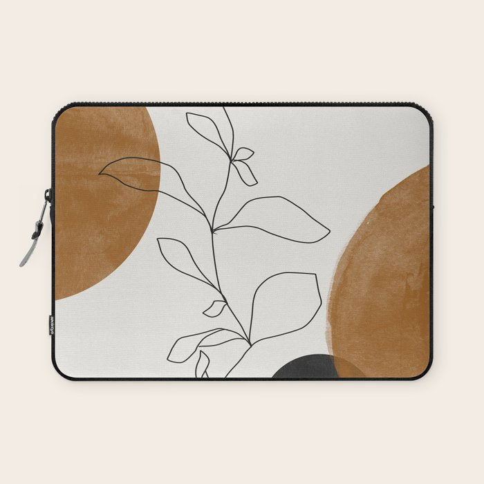 Abstract Plant Laptop Sleeve Gallery Image 1