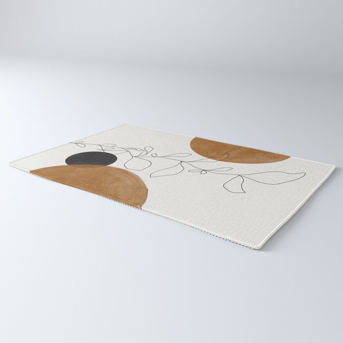 Abstract Plant Rug Gallery Image 3