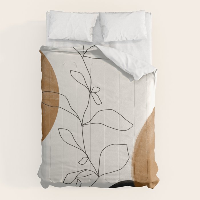 Abstract Plant Comforter Gallery Image 6