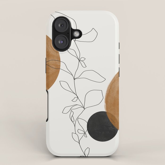 Abstract Plant iPhone Case Gallery Image 1
