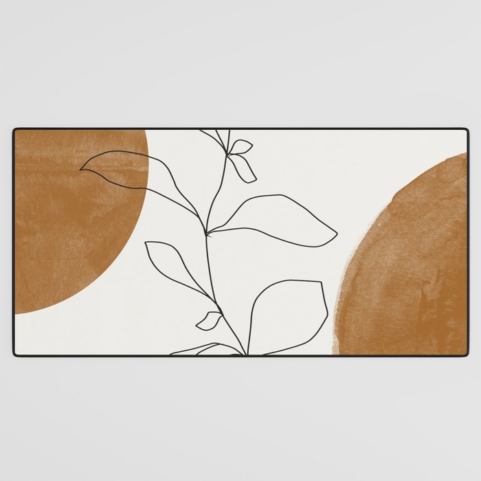 Abstract Plant Desk Mat Gallery Image 3