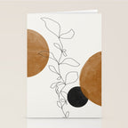 Abstract Plant Stationery Card Gallery Image 2