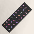 Squids - black Yoga Mat Gallery Image 1