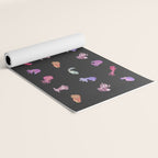 Squids - black Yoga Mat Gallery Image 2