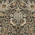 William Morris Bullerswood Charcoal Mustard Vintage Pattern Coffee Mug Gallery Image 2