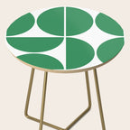 Mid Century Modern Green Square Side Table Gallery Image 2