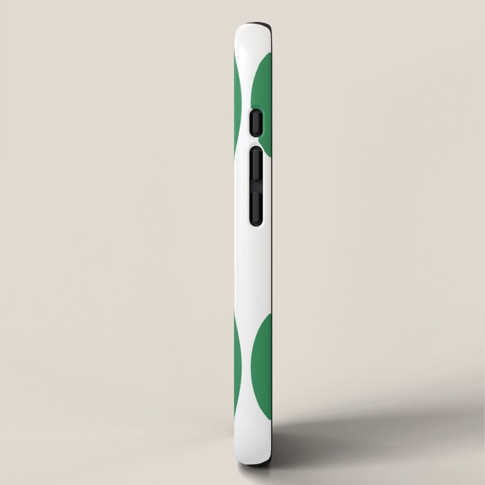 Mid Century Modern Green Square iPhone Case Gallery Image 2
