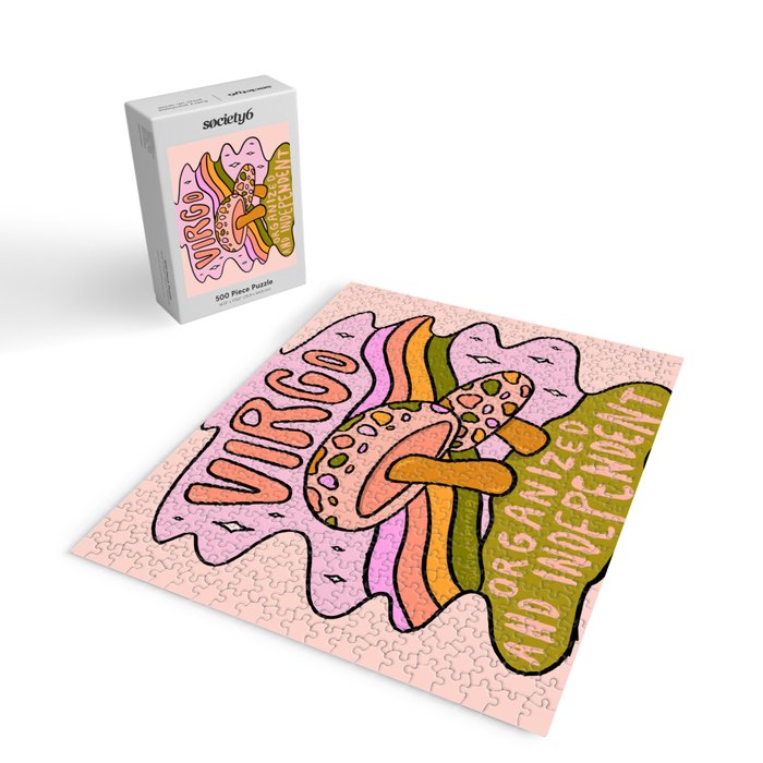 Virgo Mushroom Jigsaw Puzzle Gallery Image 2