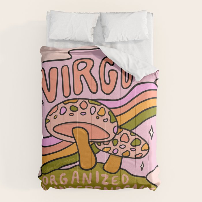 Virgo Mushroom Comforter Gallery Image 6