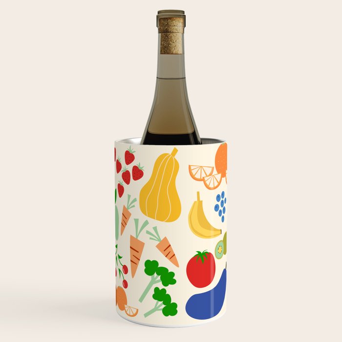 Colorful veggies Wine Chiller Gallery Image 3