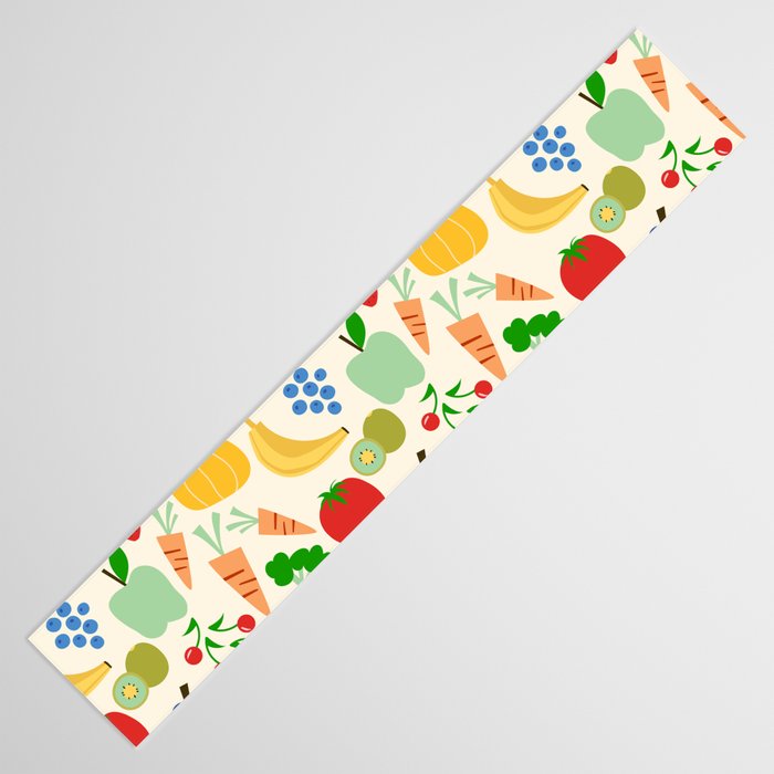 Colorful veggies Table Runner Gallery Image 3