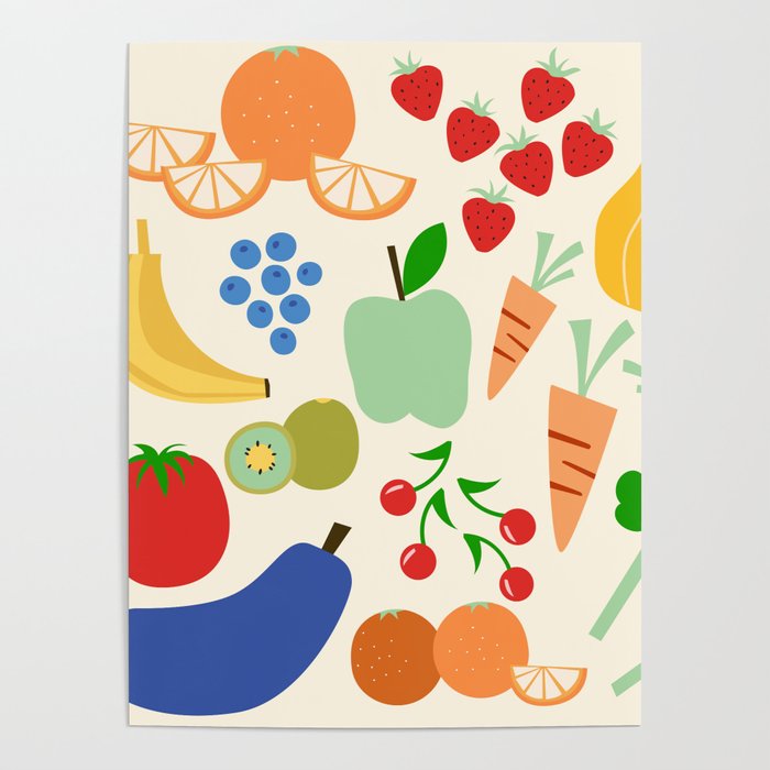 Colorful veggies Poster Gallery Image 4