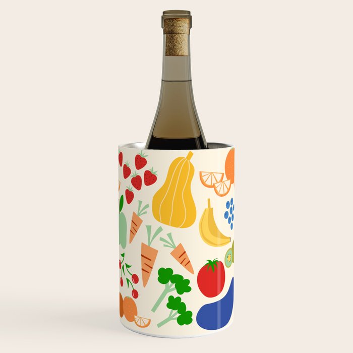 Colorful veggies Wine Chiller Gallery Image 2