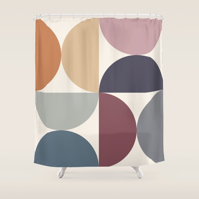 Bold Minimalism CLI Shower Curtain Gallery Image 1