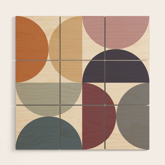 Bold Minimalism CLI Wood Wall Art Gallery Image 1