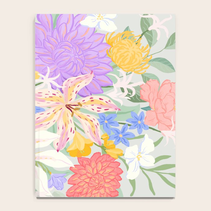 Vivid Exotic Flowers  Notebook Gallery Image 4