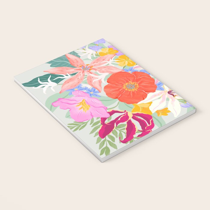 Vivid Exotic Flowers  Notebook Gallery Image 3
