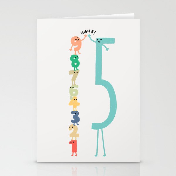 High 5! Stationery Card Gallery Image 1
