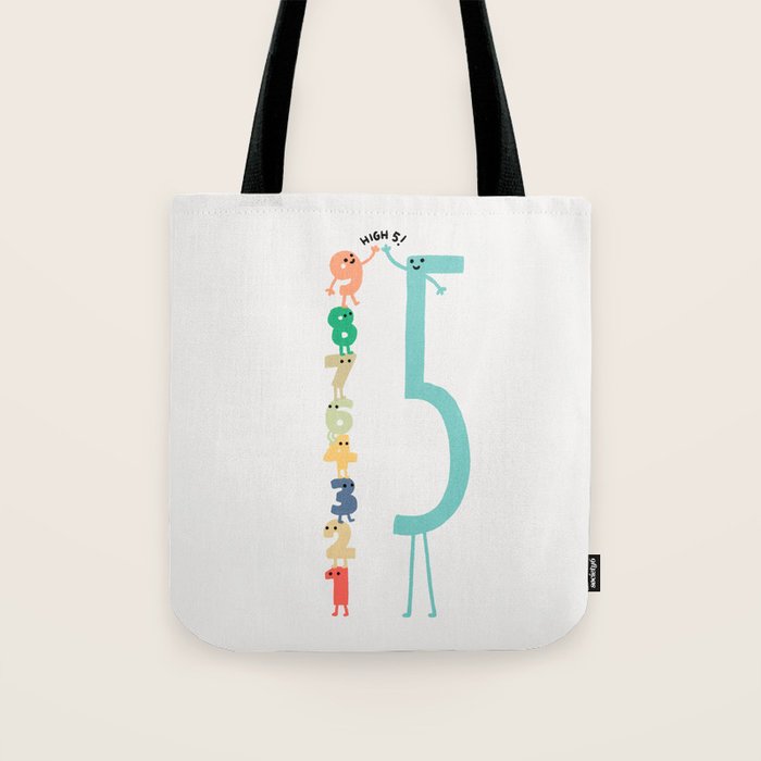 High 5! Tote Bag Gallery Image 1