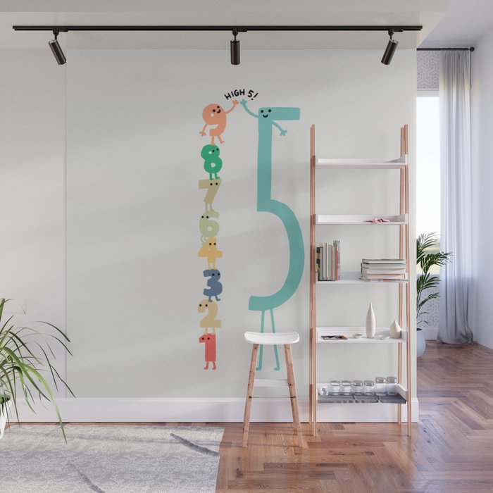 High 5! Wall Mural Gallery Image 1