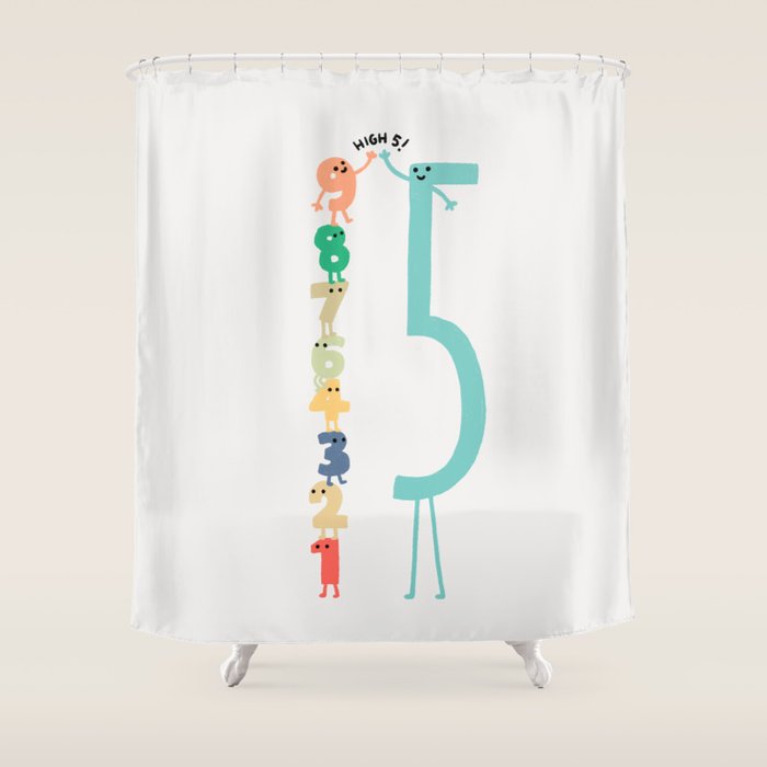 High 5! Shower Curtain Gallery Image 1