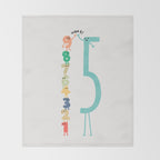 High 5! Throw Blanket Gallery Image 2