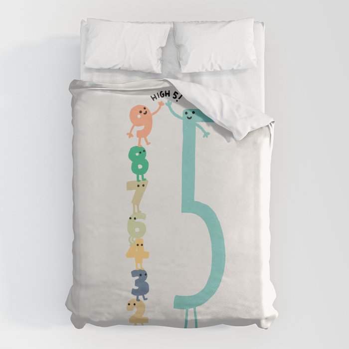High 5! Duvet Cover Gallery Image 6