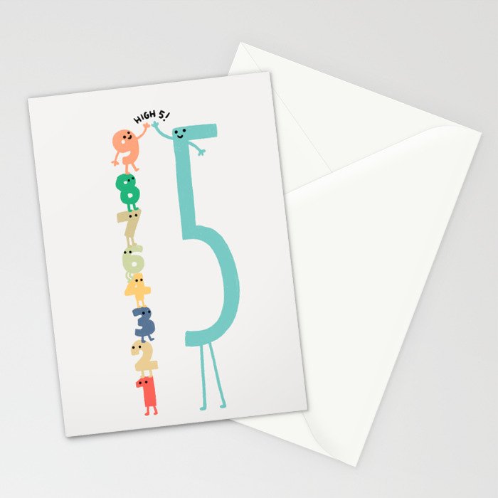 High 5! Stationery Card Gallery Image 2