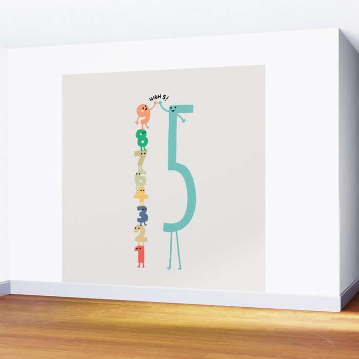 High 5! Wall Mural Gallery Image 2