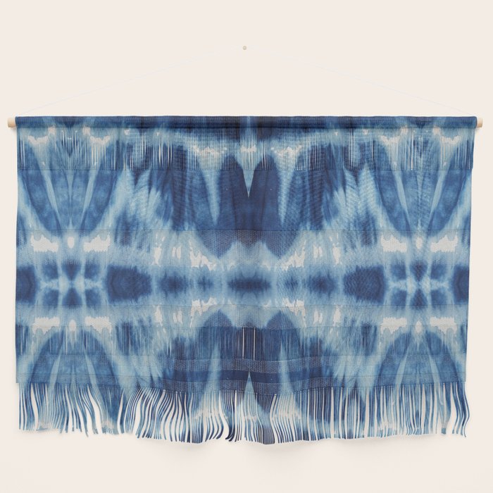 Tie Dye Blues Twos Wall Hanging Gallery Image 1