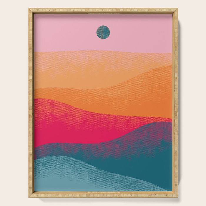 Sand Dunes #2 Serving Tray Gallery Image 1