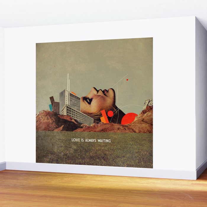Love Is Always Waiting Wall Mural Gallery Image 2