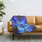 END OF TIME Throw Blanket Gallery Image 1