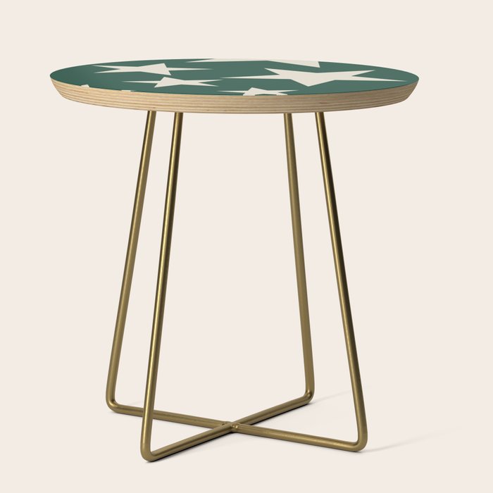 Big Ol Stars Old Money Green Side Table Gallery Image 1