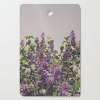 Wild Lilacs - spring floral nature photograph Cutting Board Gallery Image 1