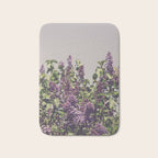 Wild Lilacs - spring floral nature photograph Bath Mat Gallery Image 1