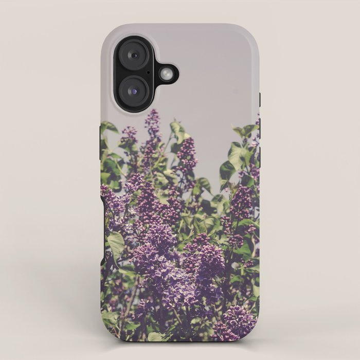 Wild Lilacs - spring floral nature photograph iPhone Case Gallery Image 1