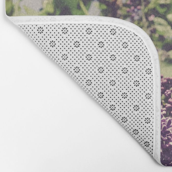 Wild Lilacs - spring floral nature photograph Bath Mat Gallery Image 2