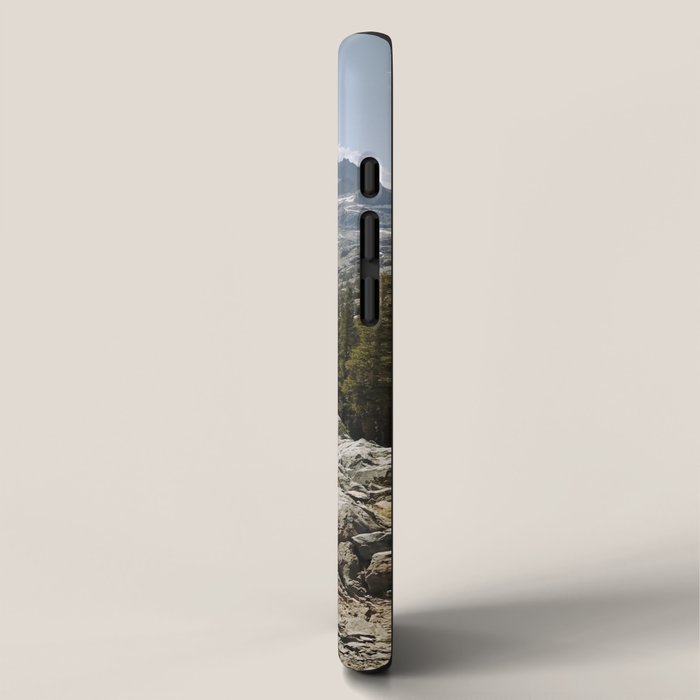 Partly Cloudy Afternoon in the Eastern Sierra iPhone Case Gallery Image 2