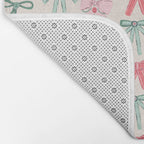 Fancy Christmas Ribbons and Bows Bath Mat Gallery Image 2