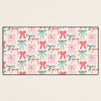 Fancy Christmas Ribbons and Bows Desk Mat Gallery Image 3