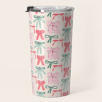 Fancy Christmas Ribbons and Bows Travel Mug Gallery Image 3